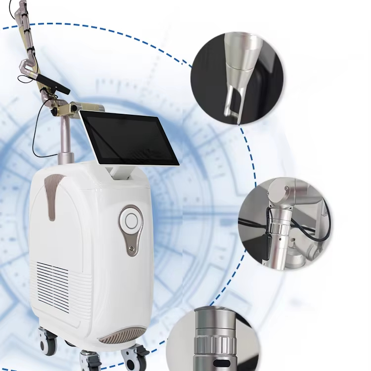 No Pain Tattoo Removal Standing Air Cooling 532nm 1064nm ND YAG Laser Machine Price