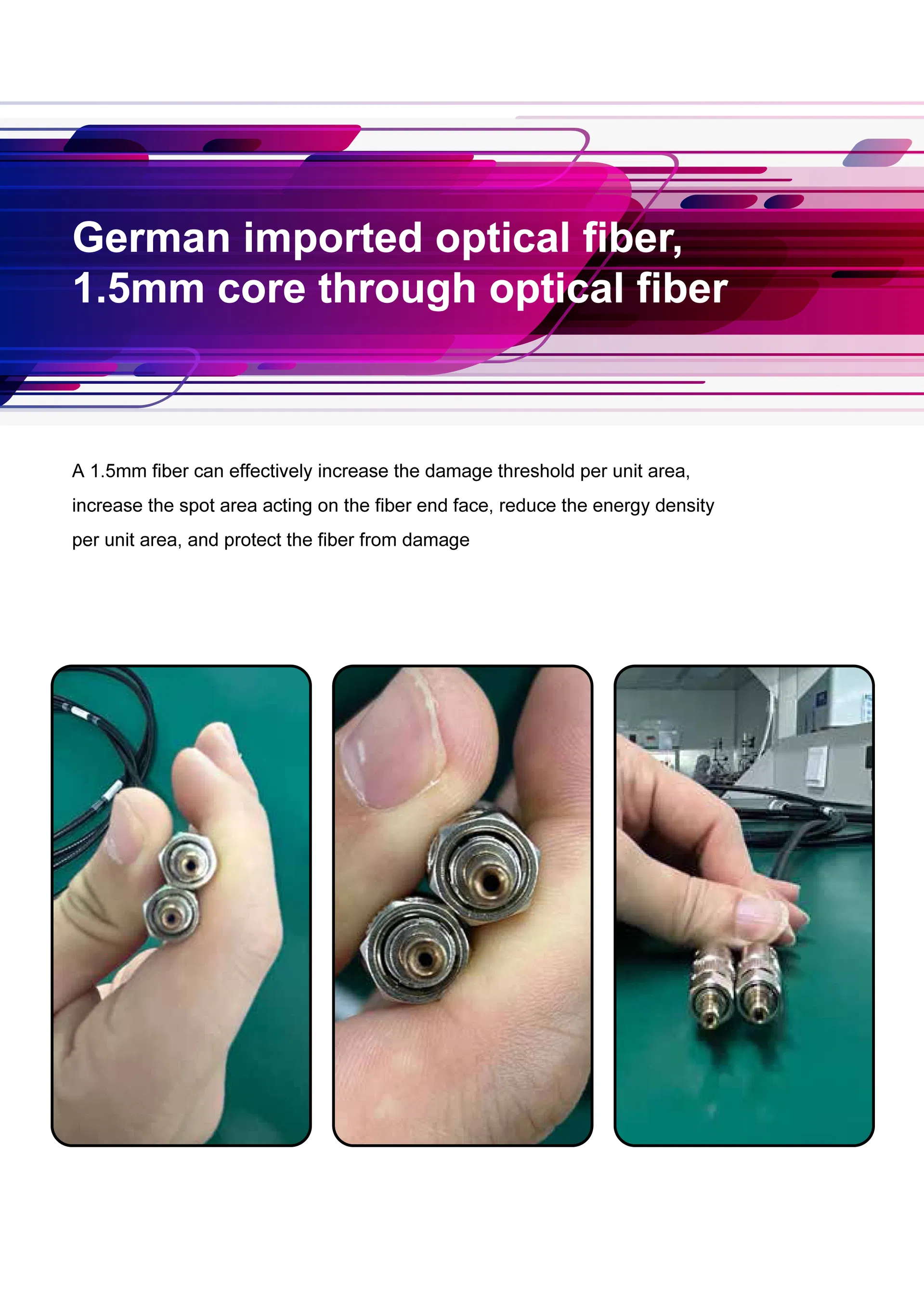 Laser technology application details 6