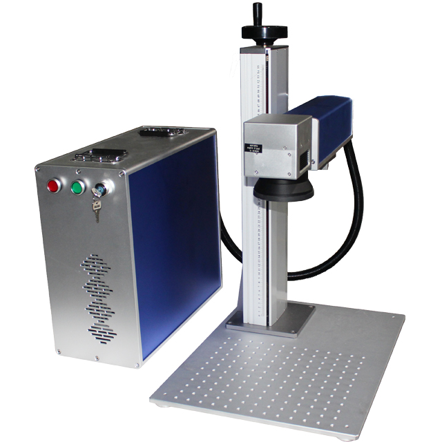 Raycus High Speed Necklace Metal Jewelry Ring Fiber Laser Marking Machine