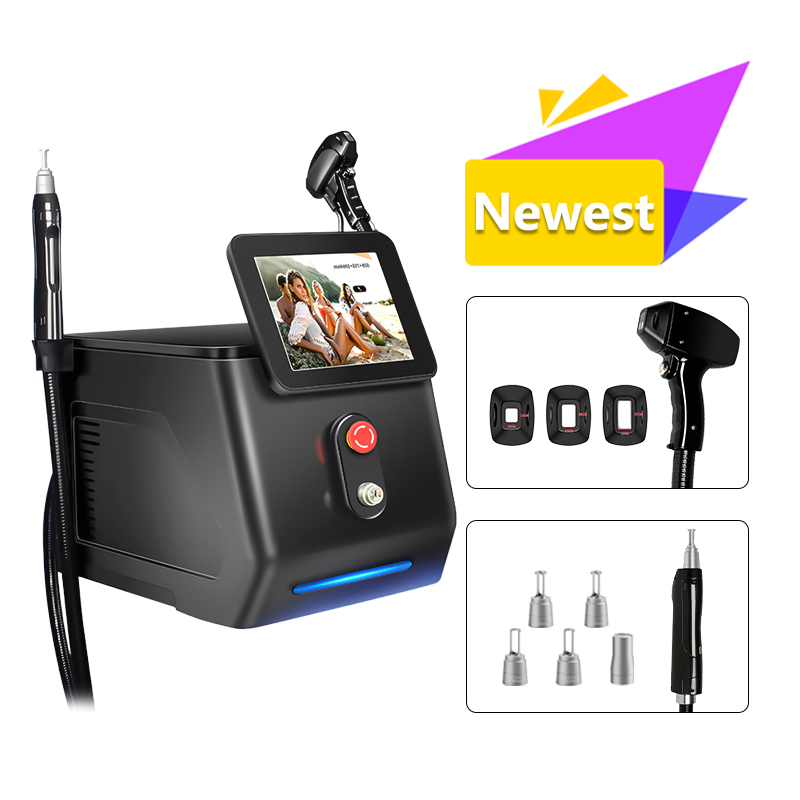 New 3 Waves 4 Waves Ice Cooling System Machine No Pain Freezing Point System High Energy Diode Laser Hair Removal