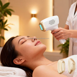 Portable Home IPL Laser Hair Removal Device Ice Cooling Fast Flash Painless Permanent Machine for Body Armpit and Face