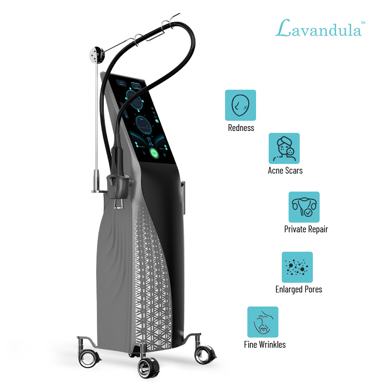 Thulium Laser Machine 1927nm Cool Laser Skin Resurfacing High Strength Beauty Usage Uneven Skin ToneAcne Scars Lifting Skin
