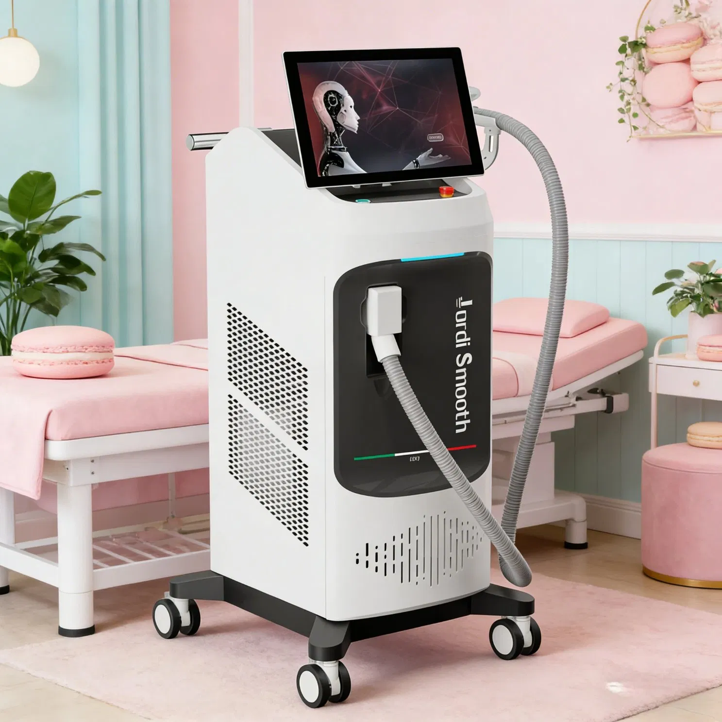 Advanced Diode Laser Hair Removal System for Safe Use