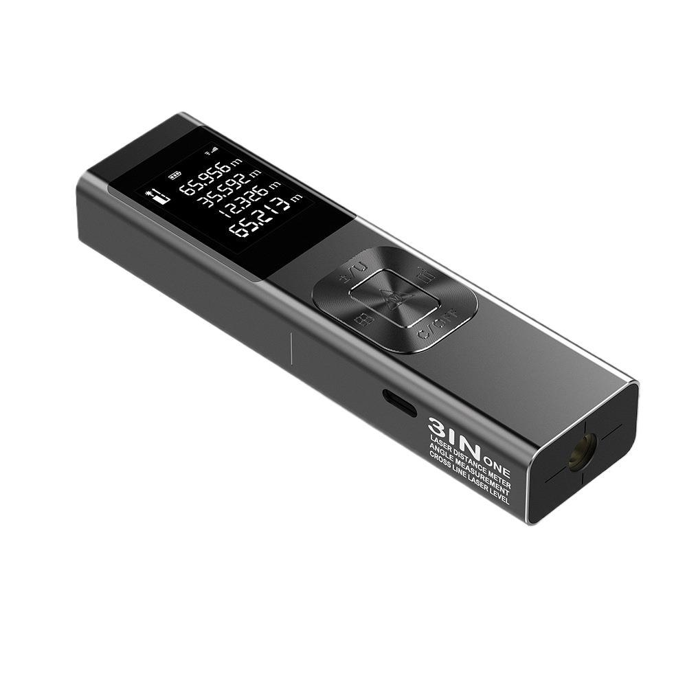 Laser Measure Laser Distance Meter Portable Digital Measure With Backlight Rechargeable Laser Measure For Volume Area