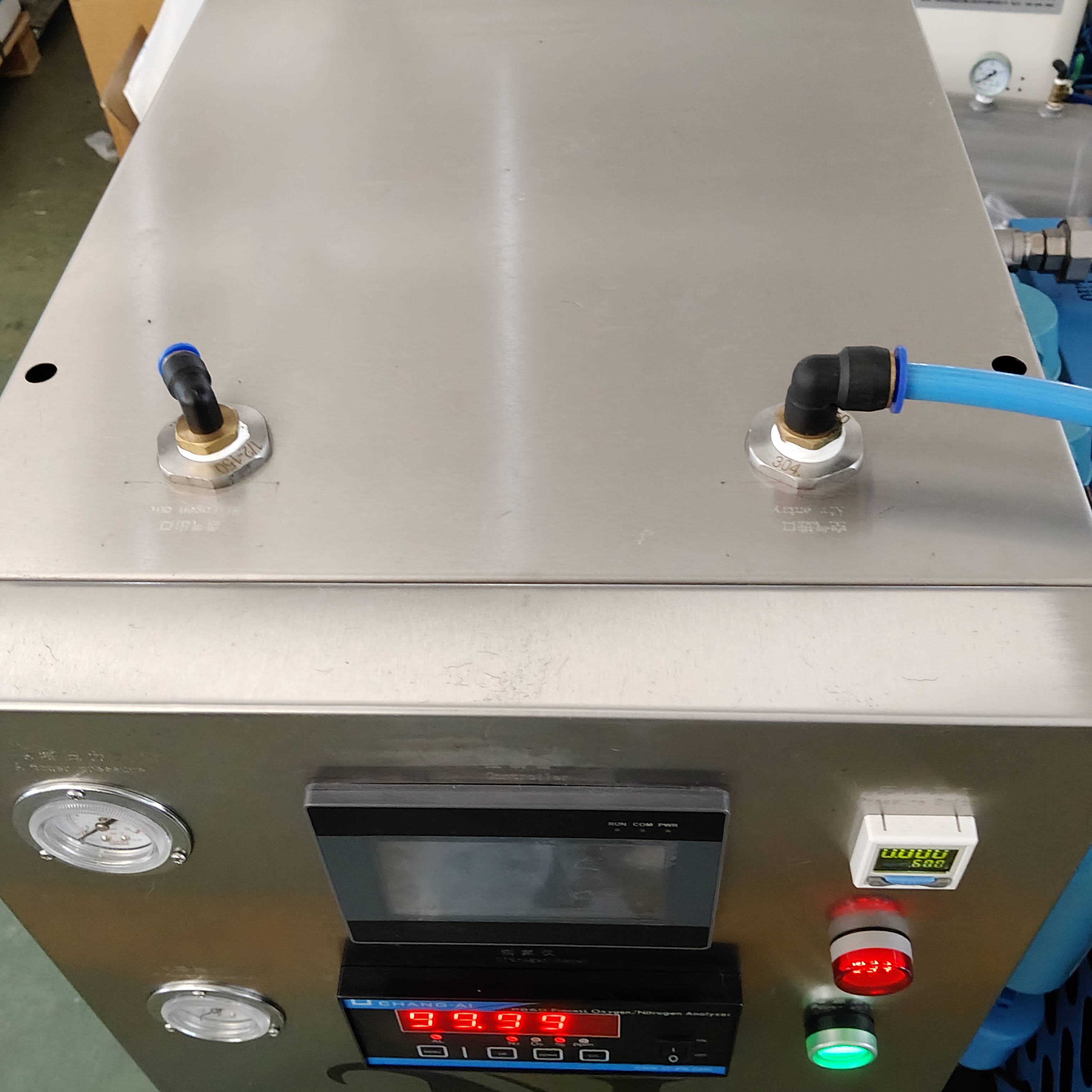 Equipement De Generation D'azote PSA Modulaire A Haute Purete Adapte Pour Le Soudage Laser Et La Decoupe De Metaux