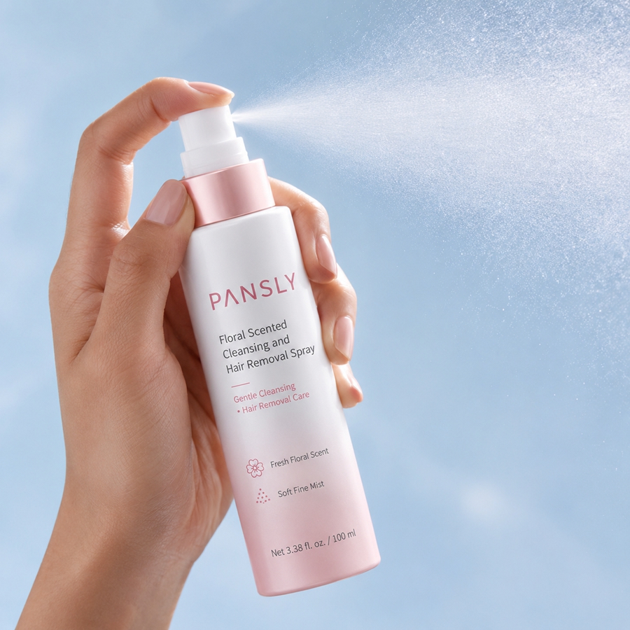 Aloe Vera Hair Removal Spray Legs Arms Underarms Body Gentle Fast Acting Depilatory Hair Removal Spray
