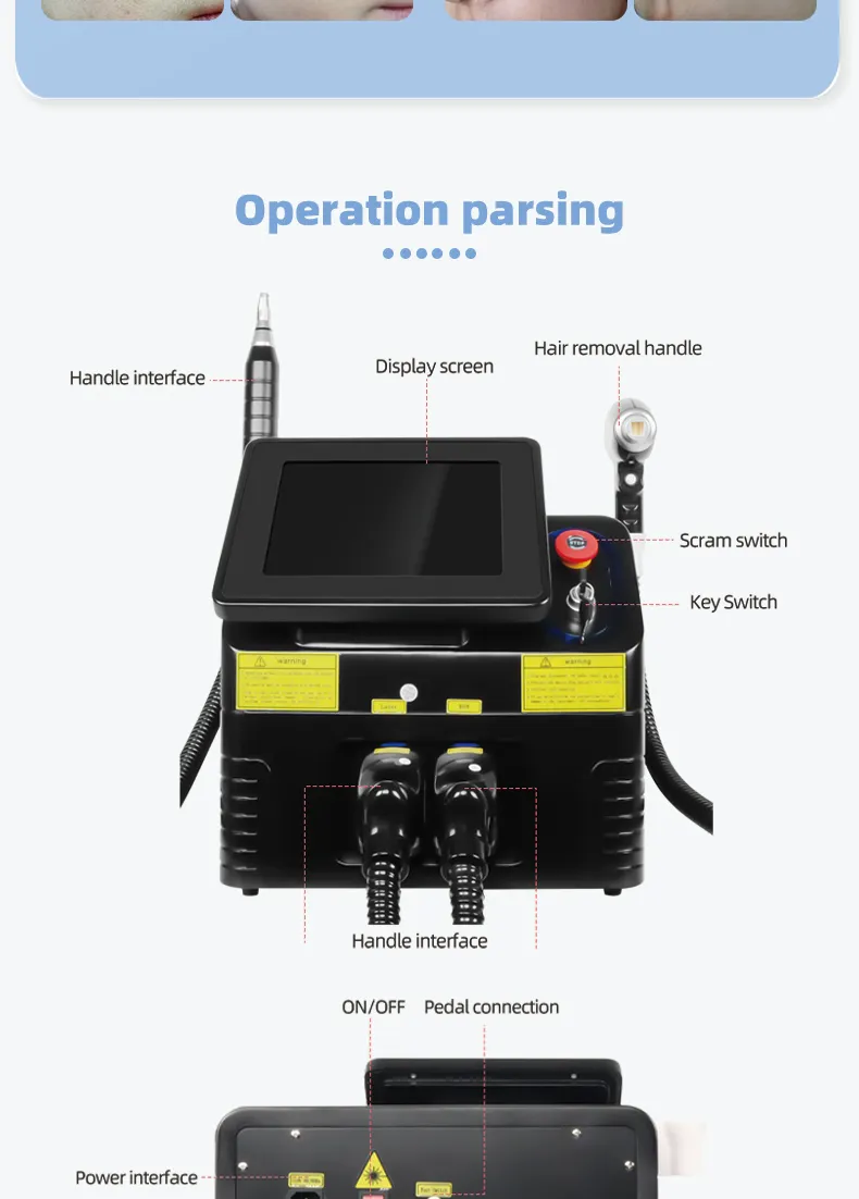 Diode Laser Handpiece Features