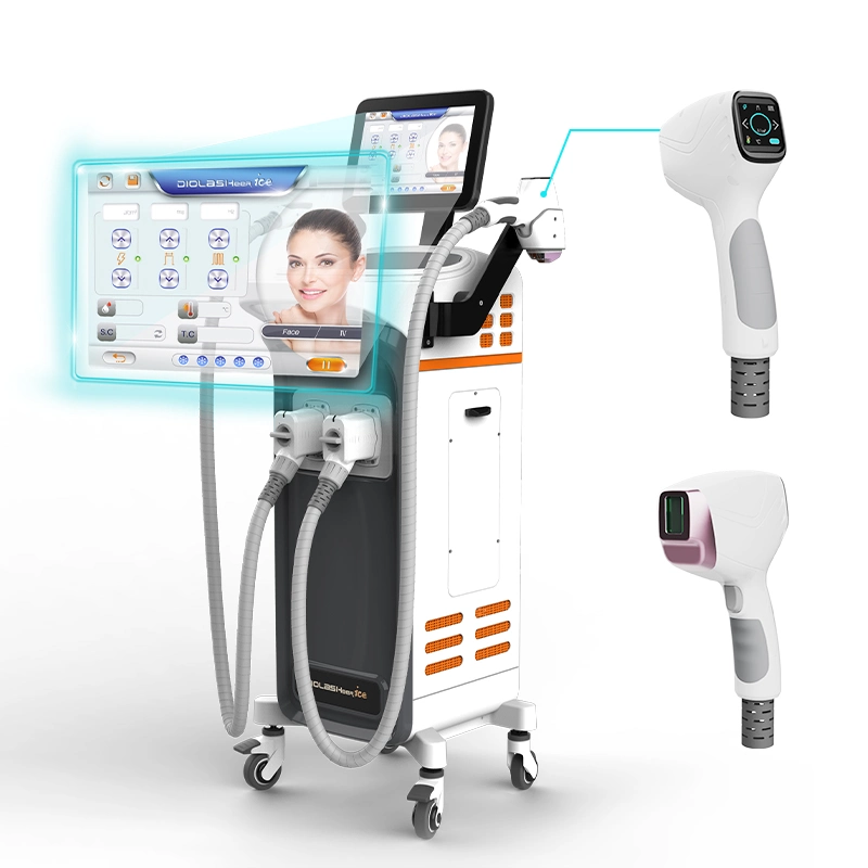 755 808 940 1064 Diode Trio Laser Hair Removal Machine High Intensity 808nm Diode Laser Hair Removal System
