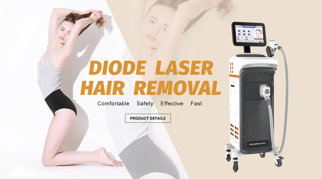Permanent Painless Non Invasive Spare Parts Professional Alexandrite 808 Nm Diode Laser Hair Removal Machine