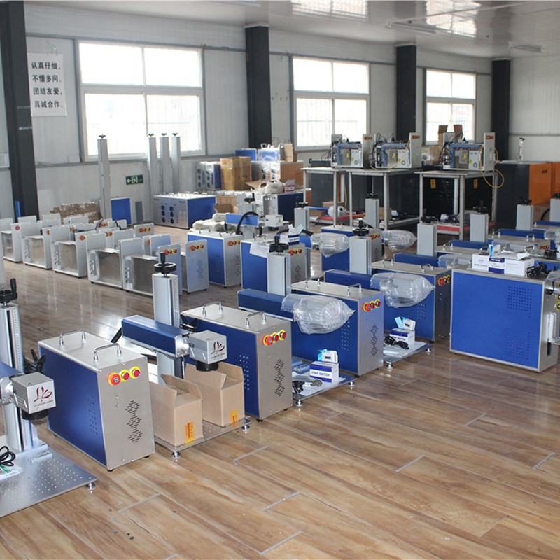 Manufacturers Metal 20w 50w 100w Fiber Laser Marking Jewelry Engraving Machine