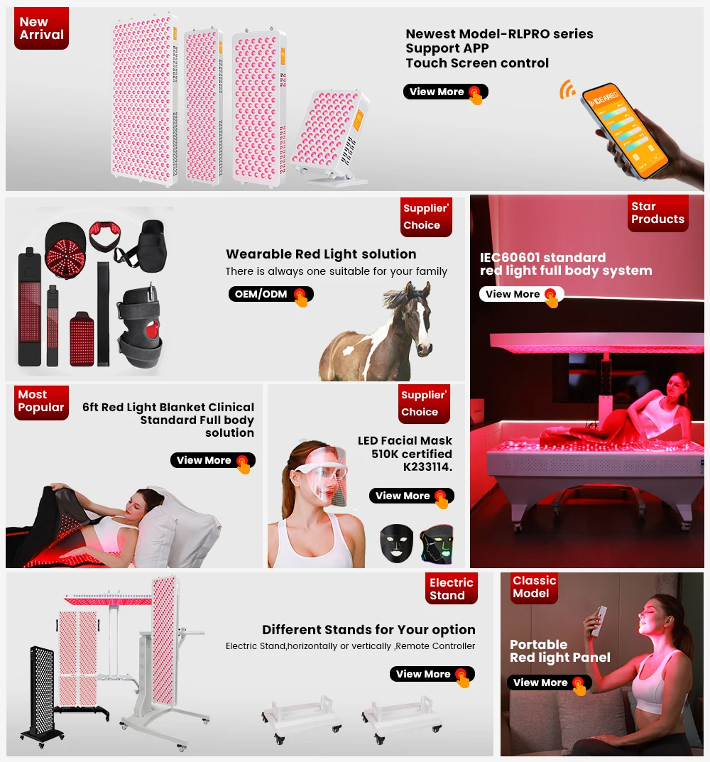 Red Light Therapy Machine Models
