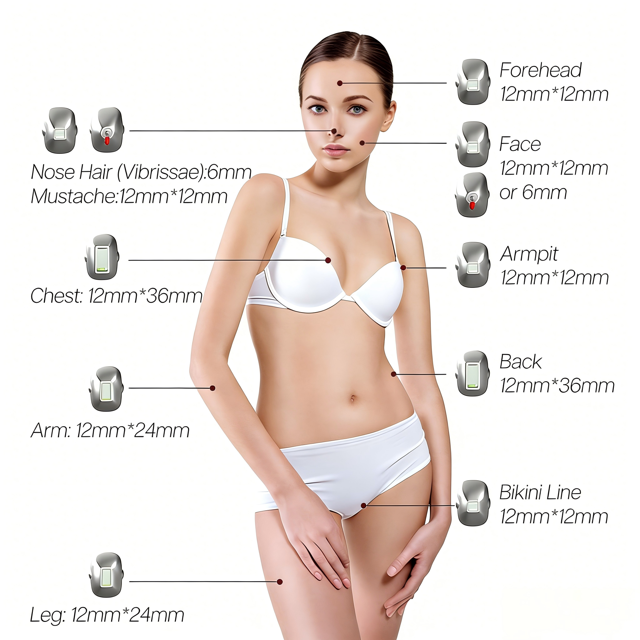 All Skin Tones Laser Hair Removal Machine 4 Wavelengths Technology Safe Effective for Every Client