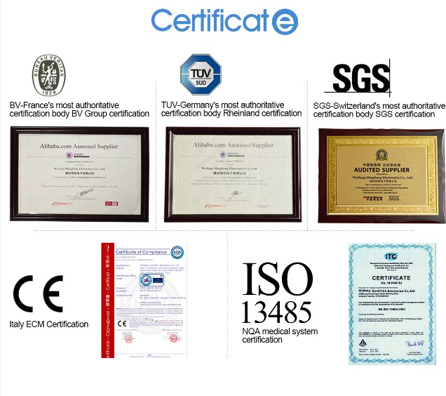 Product quality certifications