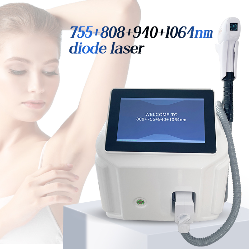 Latest 1600W 1200W 50million 3 Wave 755nm 808nm 1064nm Diode Laser Hair Removal Machine Price for Sale Android System