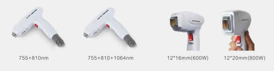 Medical 808nm Diode Laser Hair Removal Device Triple Wavelengths Diode Laser Hair Removal System