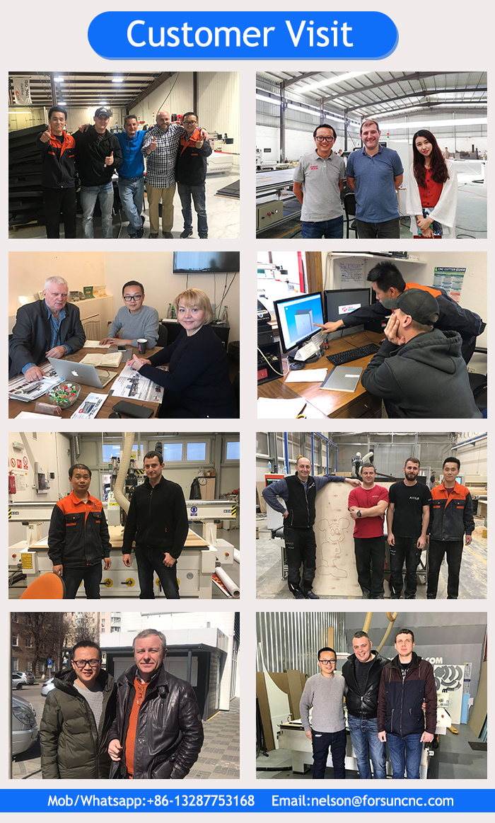 Customer visiting factory photo grid