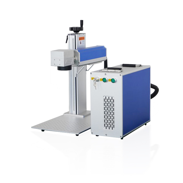 Portable Fiber Laser Marking Machine Metal Air Cooling 20w 30w 50w