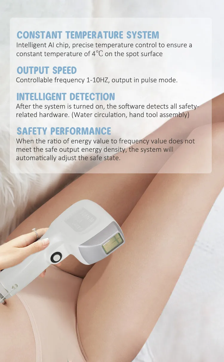 High Power Diode Laser System for Fast Hair Reduction