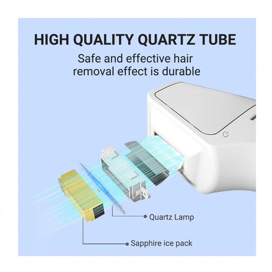 Laser hair removal device display 1