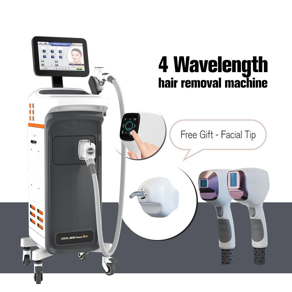 Nubway Fast Light Freezing Point Equipment Ice Alexandrite Fiber Underarm 808Nm Laser Diode Hair Removal Cute