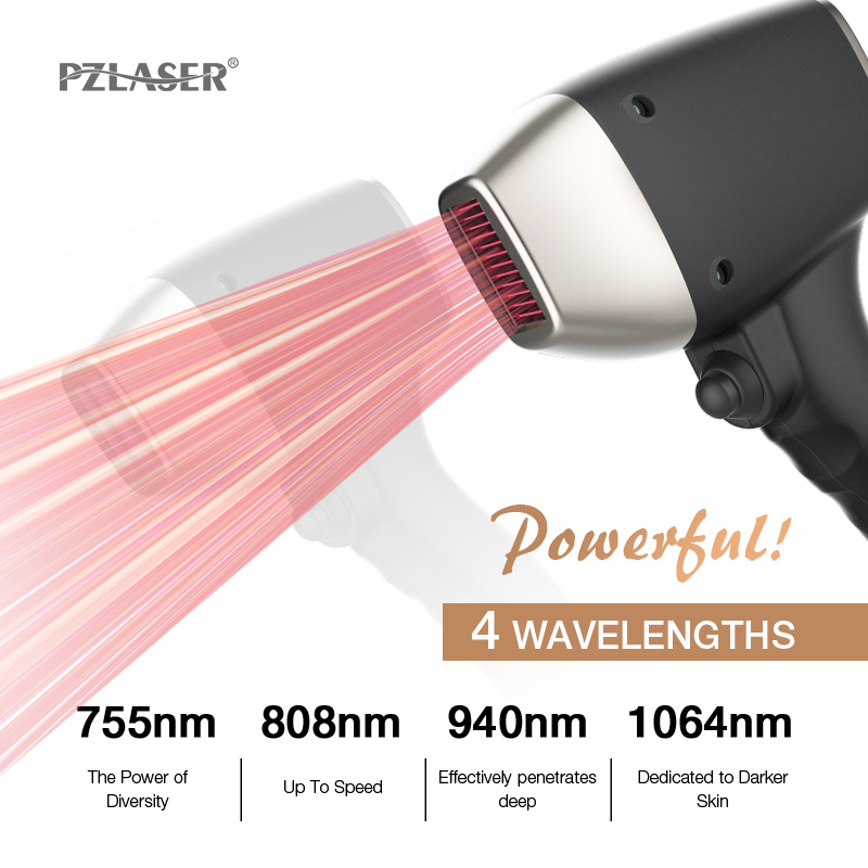 2026 Medical CE Pzlaser Professional Diode Laser Hair Removal Machine For Beauty Salon Use