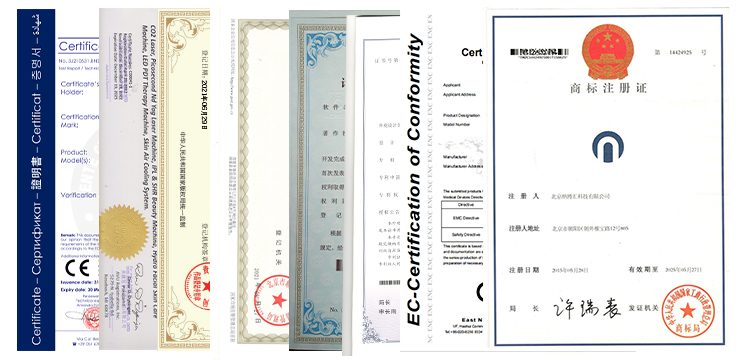 Certificates