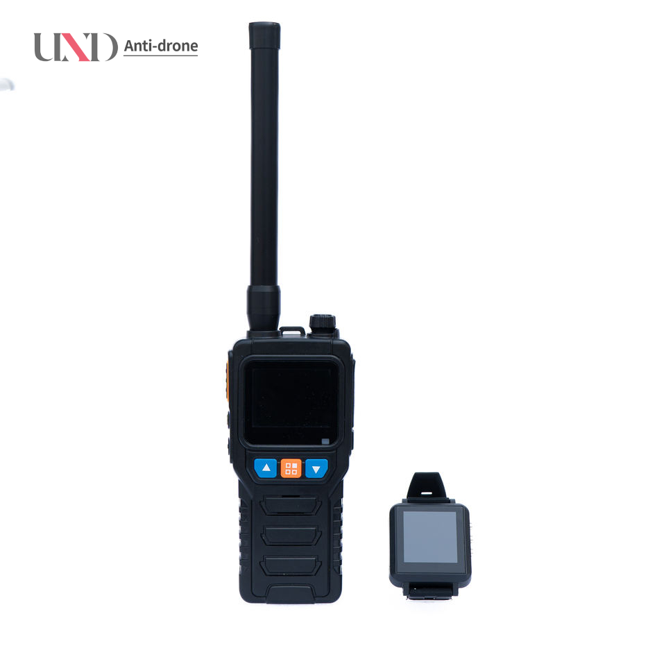 2km Handheld Detector Radio Frequency Scanner 70MHz-6.2GHz Portable Wrist Watch Alert Coordination Device Anti Drone Detection