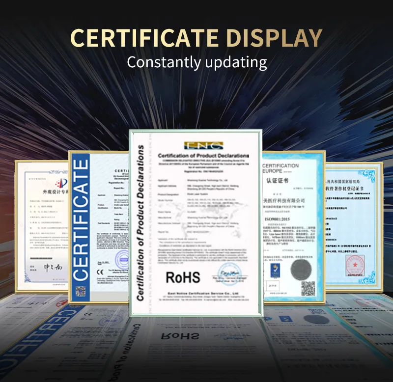 Laser Certifications