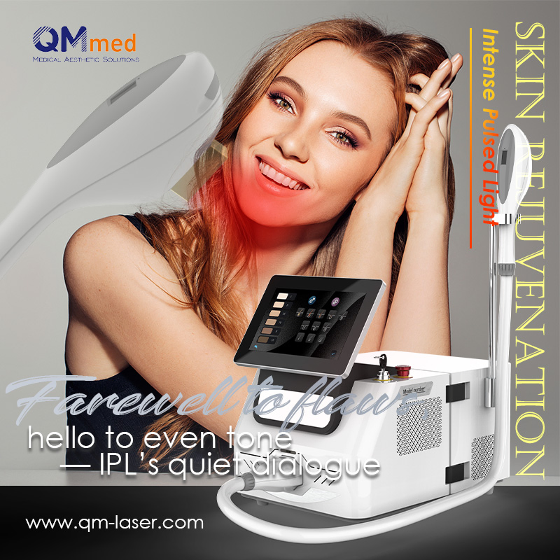 Best IPL Machinepl Dpl Laser Hair Removal Machine Permanent Painless Hair Reduction System for Free Ailmodel: Qm-100hair Removal Machine