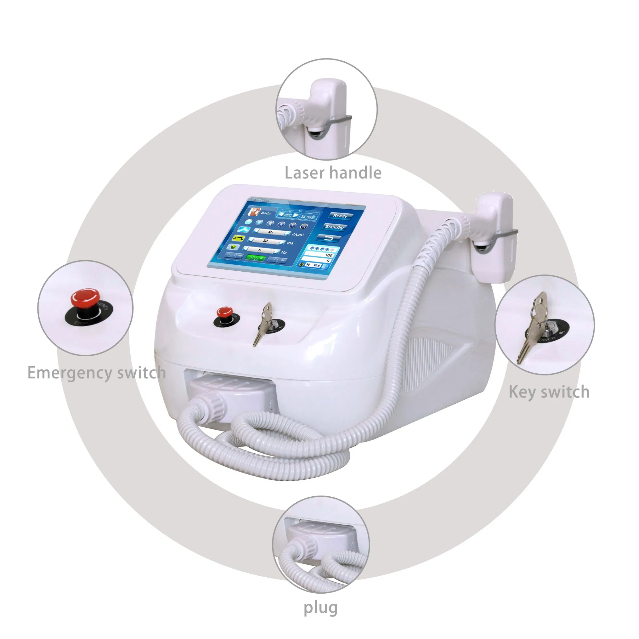 The Most Advanced Permanent Hair Removal Machine 808nm Diode Laser Hair Removal System