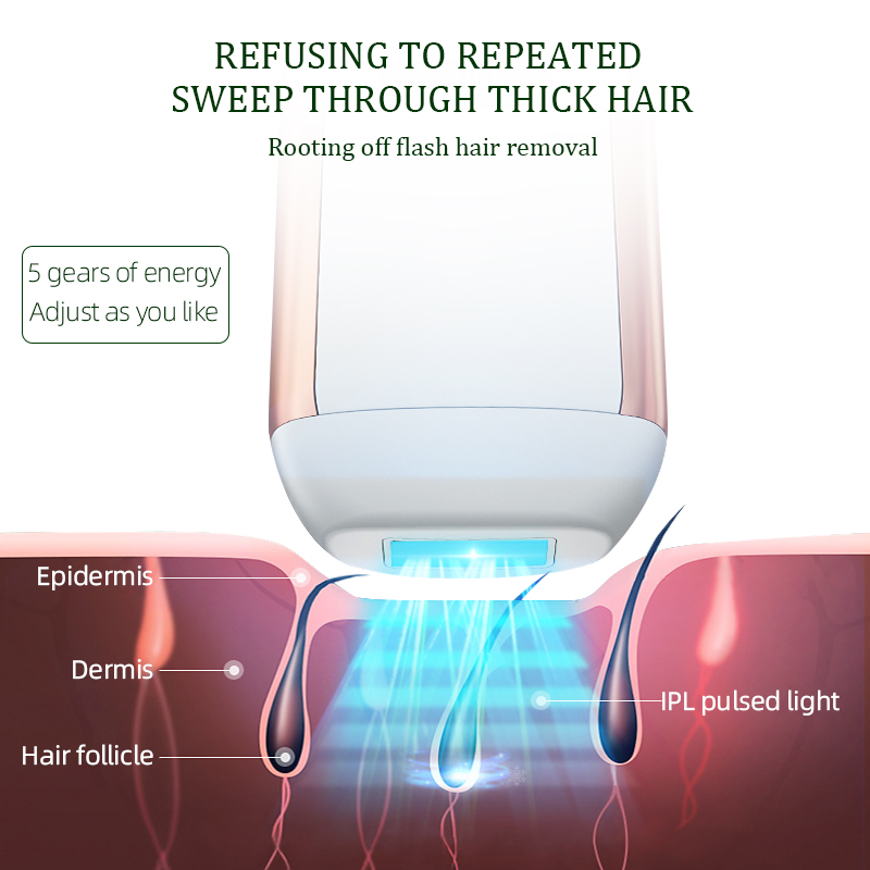 Best at Home Laser Hair Removal Full Body Bikini IPL Laser Hair Removal Device for Women and Men