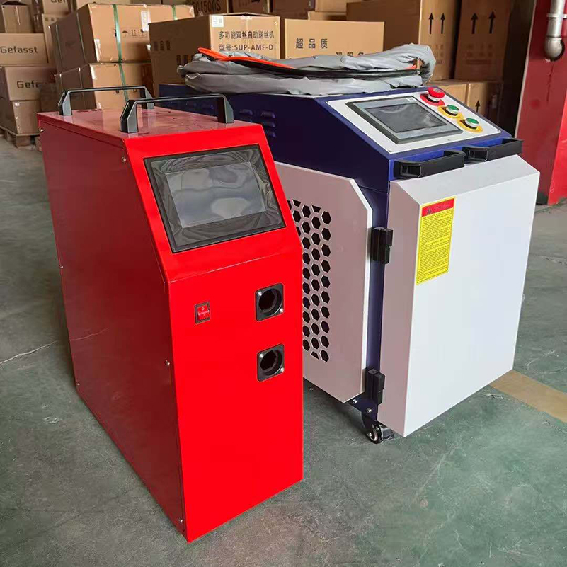 Portable 4 1 Handheld Laser Welder 1500w Fiber Lasers Small Metal Rust Remover For Stainless Steel Aluminum CE