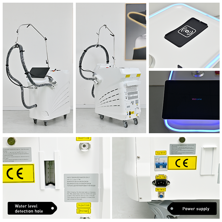 For Dancer Long Pulse 1064nm Alexandrite 755nm NdYAG Laser Hair Removal Machine 3000W Power Stationary Commercial Use For