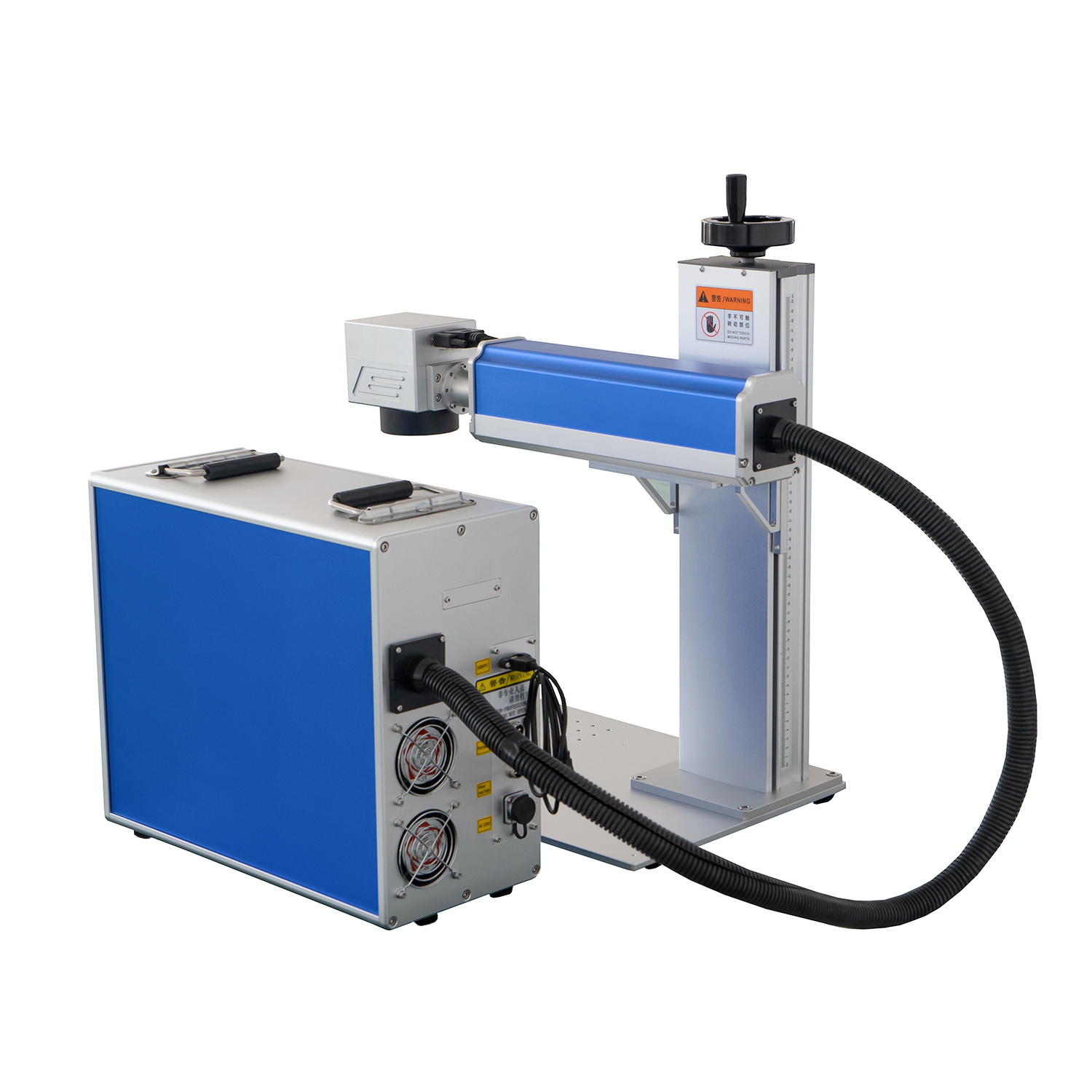 Portable Fiber Laser Marking Machine Metal Air Cooling 20w 30w 50w
