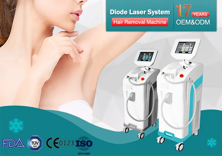 Triple Wavelengths 755nm 808nm 1064nm Diode Laser Hair Removal System Hm-Dl330 Ya-Q