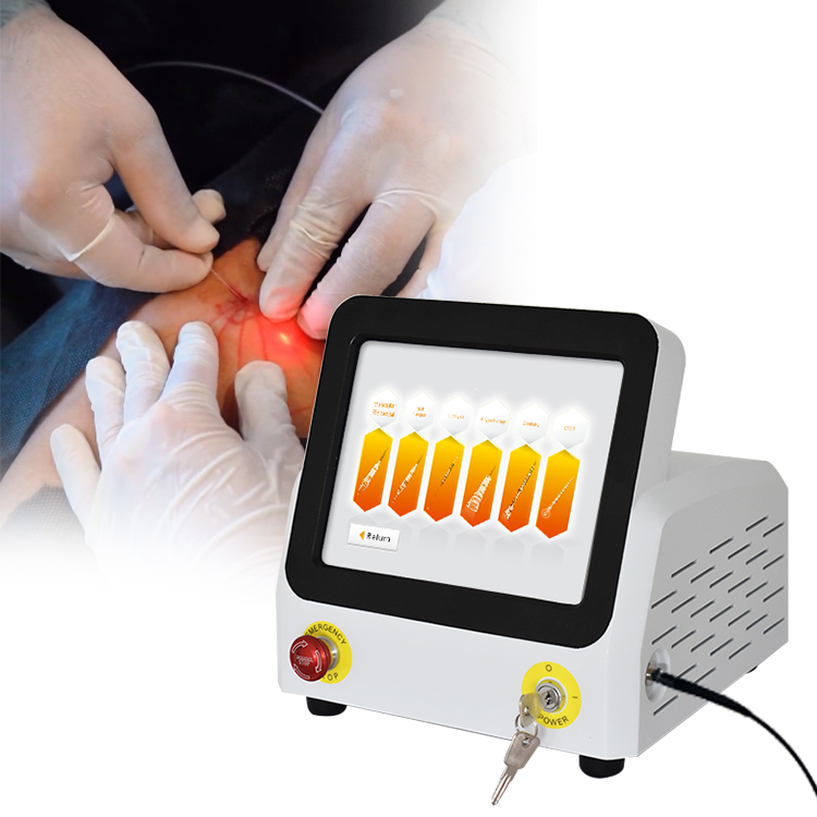 Mini Invasive Endolaser 980nm 1470nm Laser Facial Lift Liposuction Lipo Medical Laser Diode