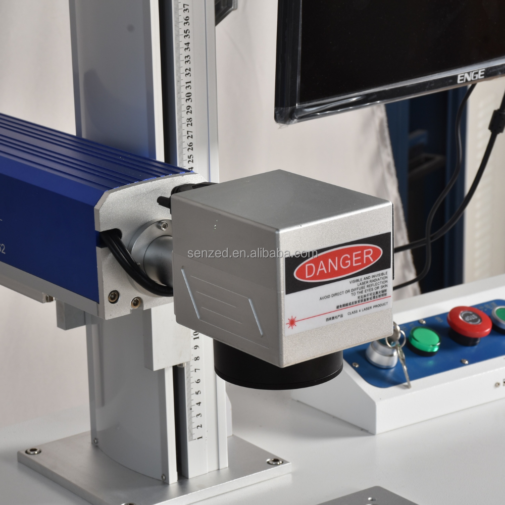 Industrial Fiber Laser Marking Machine for Metal Engraving 20W 30W 50W High Speed Laser Marker System with Computer Control