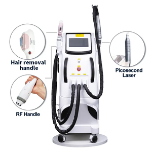 Professional IPL Machine 3 in 1 OPT Hair Removal RF Skin Tightening Picosecond Carbon Peeling Nd Yag Beauty Equipment