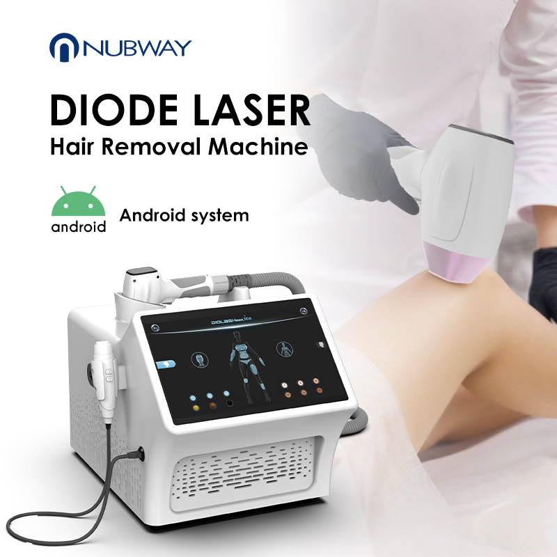 Advanced Professional Equipment Effective Permanent Removal 808nm Diode Laser for Stubborn Hair Dark Skin Tones