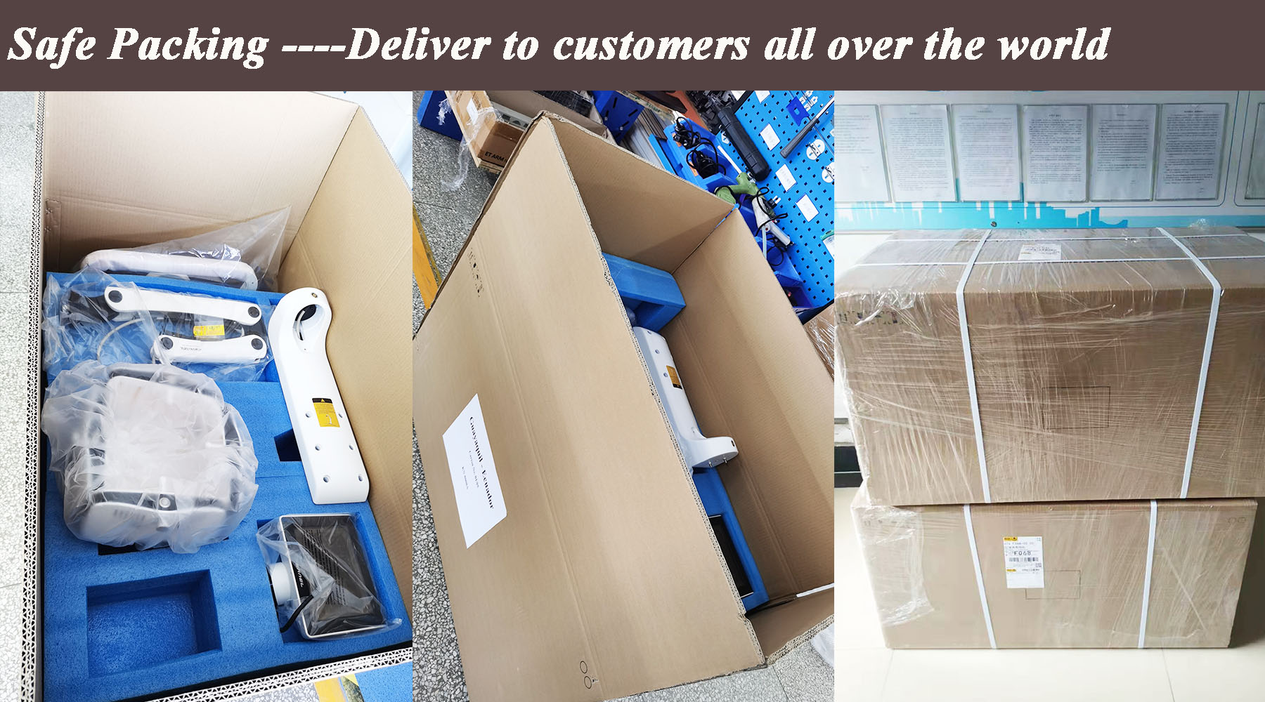 Industrial packing box
