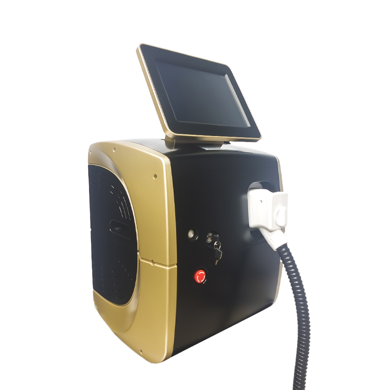 Professional High-Power 1600W 4-Wave Diode Laser Hair Removal Device 755nm 808nm 1064nm Radiator Cooling Full Body English