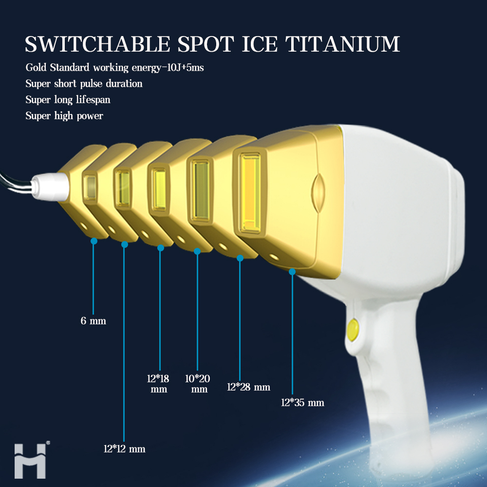 AI Skin System 4 Waves Diode Laser Hair Removal 808nm 755 940 1064nm USA Coherent Laser Bar Painless Fast Result Factory Price