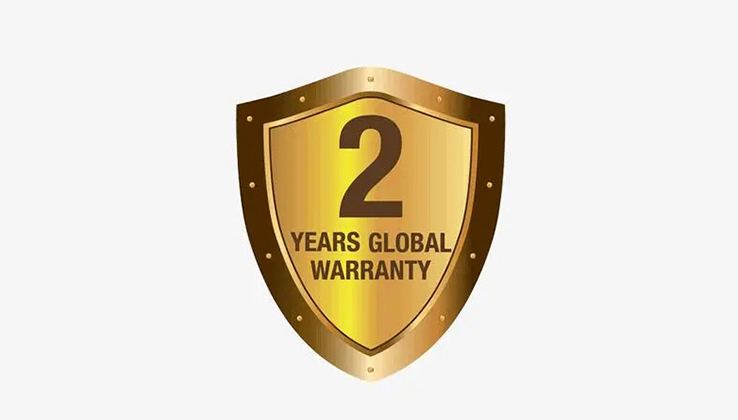 2 Years warranty