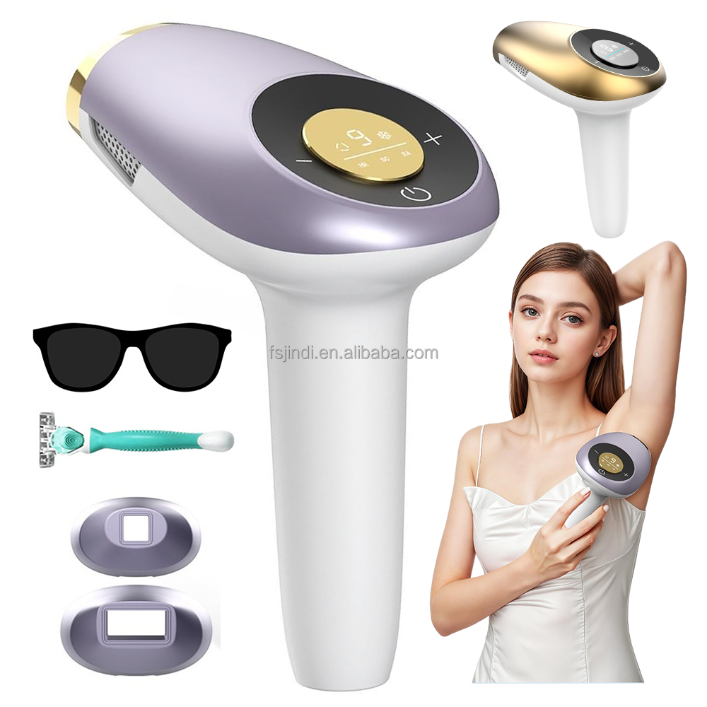 Unlimited Flash Portable Home IPL Laser Hair Removal Machine Cordless Electric Laser Razor For Women With Sensitive Skin
