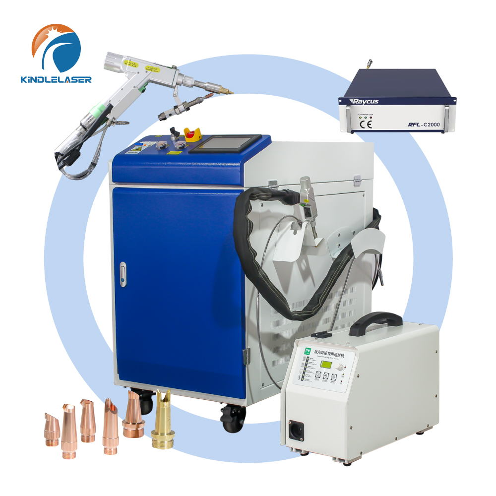KindleLaser Portable Fiber Laser Welding Machine For Metal Welding And Manufacturing, Low Heat Affected Zone, CE Approved