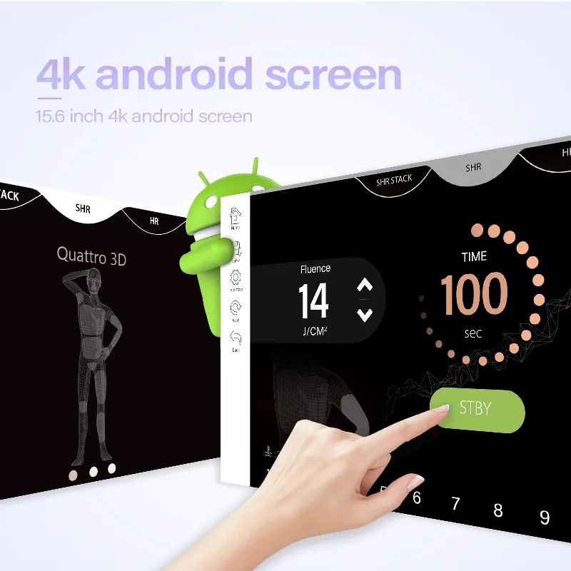 HD Touch Screen Interface