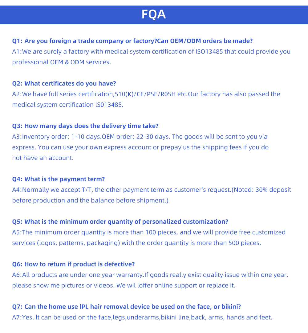 FAQ Overview