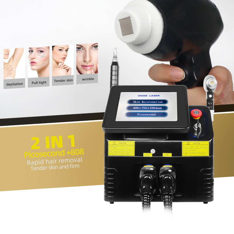 2014 New Diode Laser Hair Removal ND YAG Laser Tattoo Removal