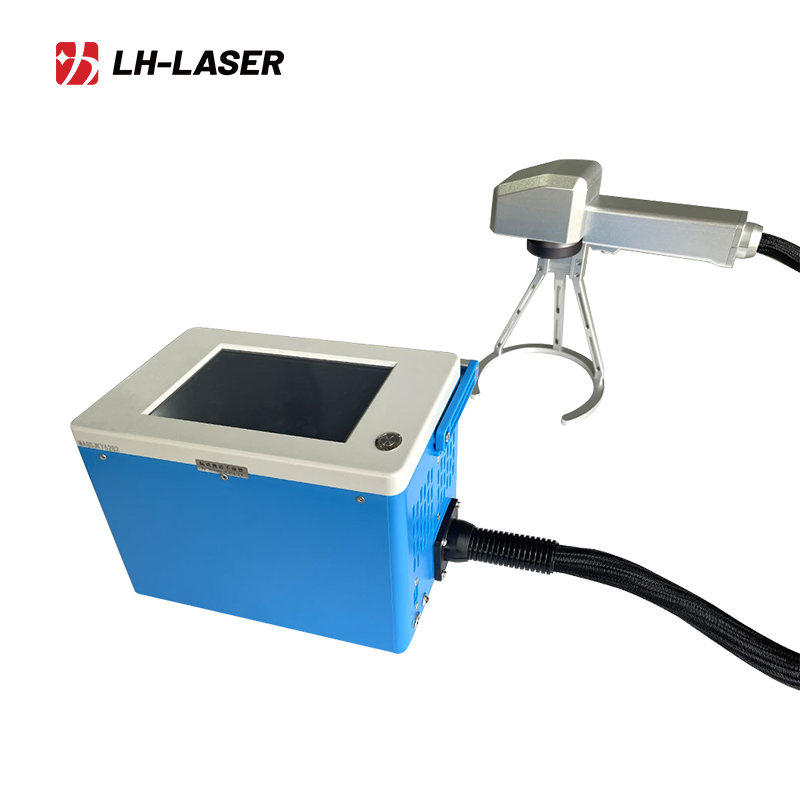 Portable Handheld Fiber Battery-Powered Laser Marking Machine for Heavy or Hard-to-Move Objects