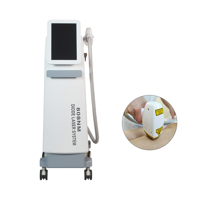High Power Diode Laser System for Fast Hair Reduction